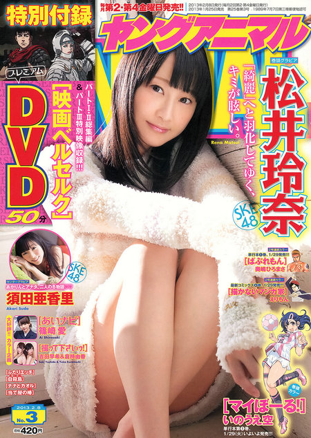 [Young Animal] 2013 No.03  松井玲奈 須田亜香里 [17P] 