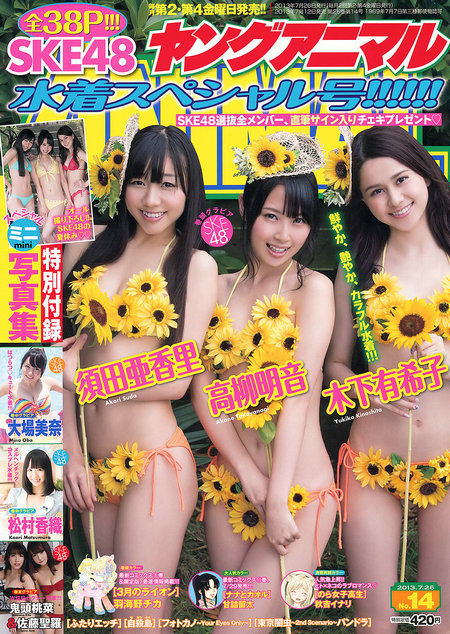 [Young Animal] 2013 No.14 SKE48 [40P] 