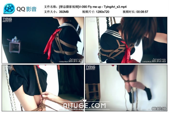 [禁忌摄影视频] V-090 Fly me up - TyingArt_s3 [392MB]