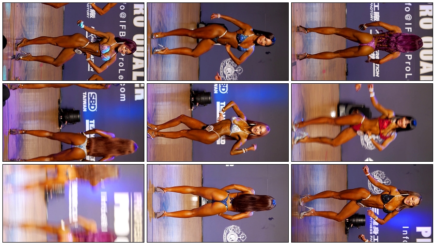 2019 Ifbb正妹比基尼健美走秀现场3 [MP4-194MB]