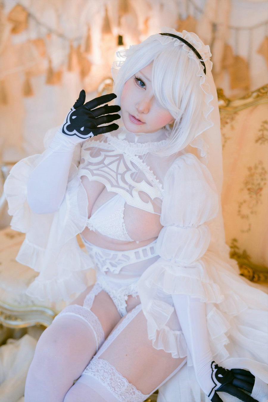 (Cosplay) [Shooting Star's (SAKU サク)] - 2Bbridal [360P144MB]