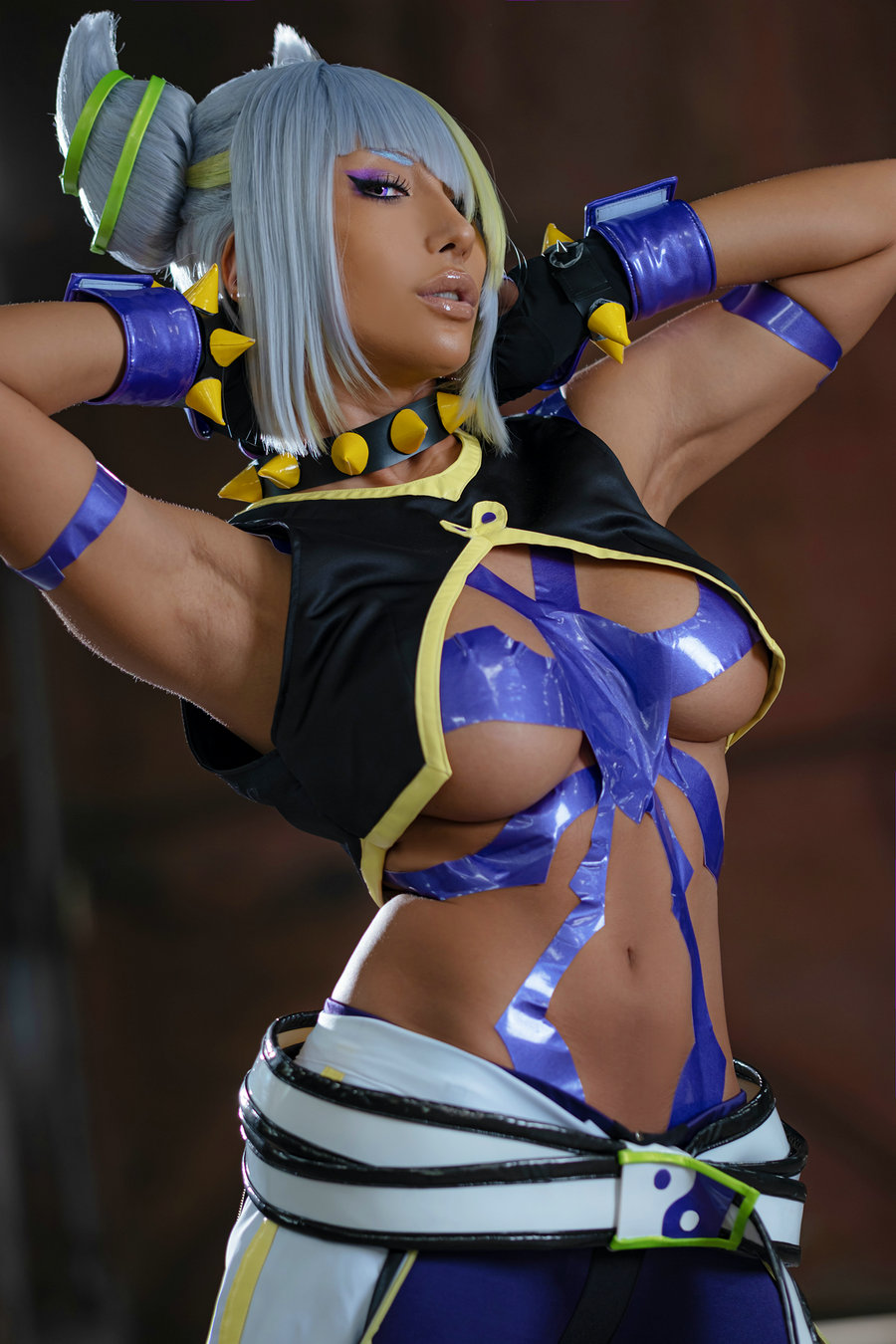 [Cosplay] [nonsummerjack] non - Juri Fighter [195P376MB]