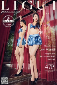 [Ligui丽柜] 2015.08.10 时尚写真 Model 曼蒂 [47P]