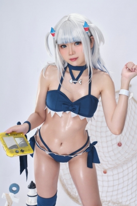 ZinieQ - Hololive Gawr Gura Swimsuit [25P2V-638MB]