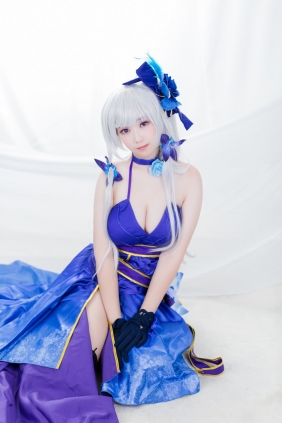 韩国妹子BamBi写真 - Azur Lane - Illustrious (Never-Ending Tea Party ver.)